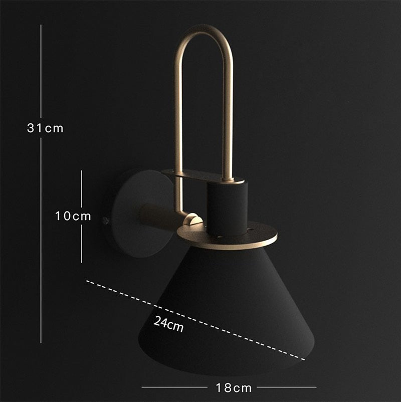 Mono Wall Lamp | Postmodern Metal Wall Light